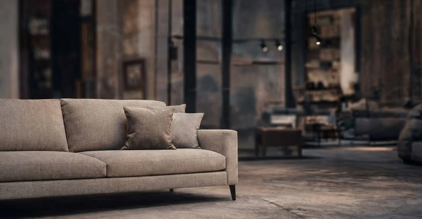 Bank in een sfeervol interieur van Quadro Living