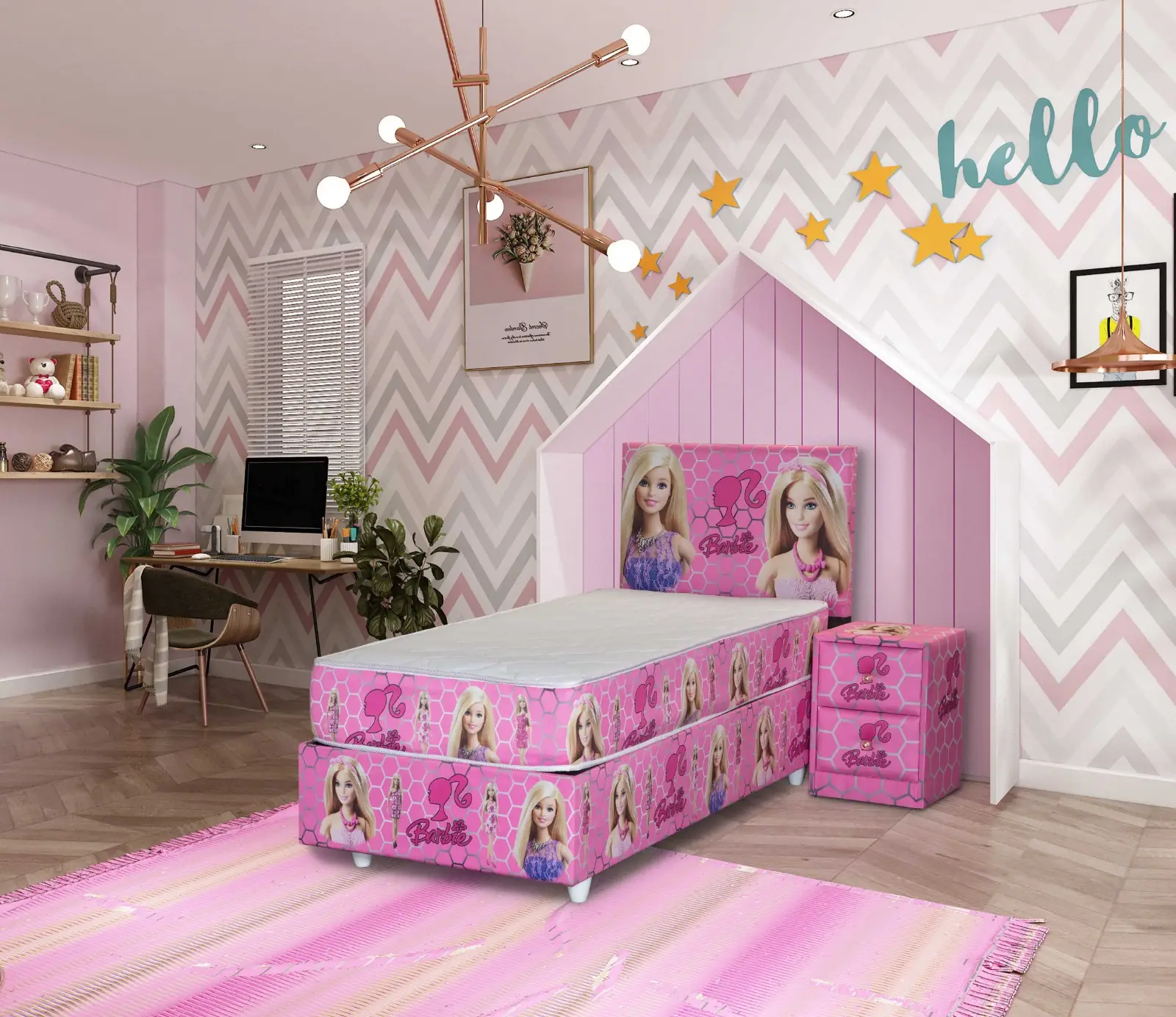 Kinderbed Barbie