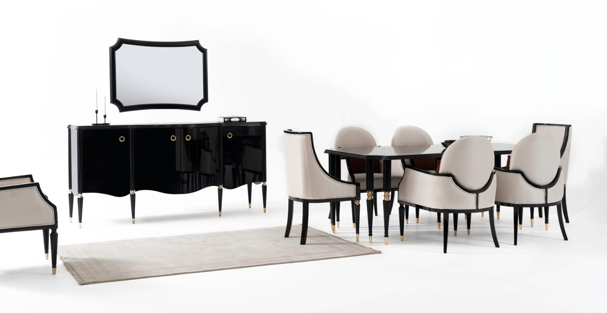 Classic black eetkamer - Afbeelding 6