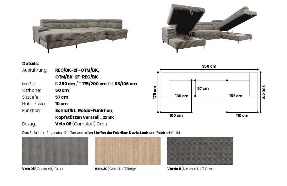 Asti sofa - Afbeelding 2