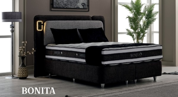 Bonita Boxspring – 7-Zone Pocketvering & Dubbelzijdig Comfort