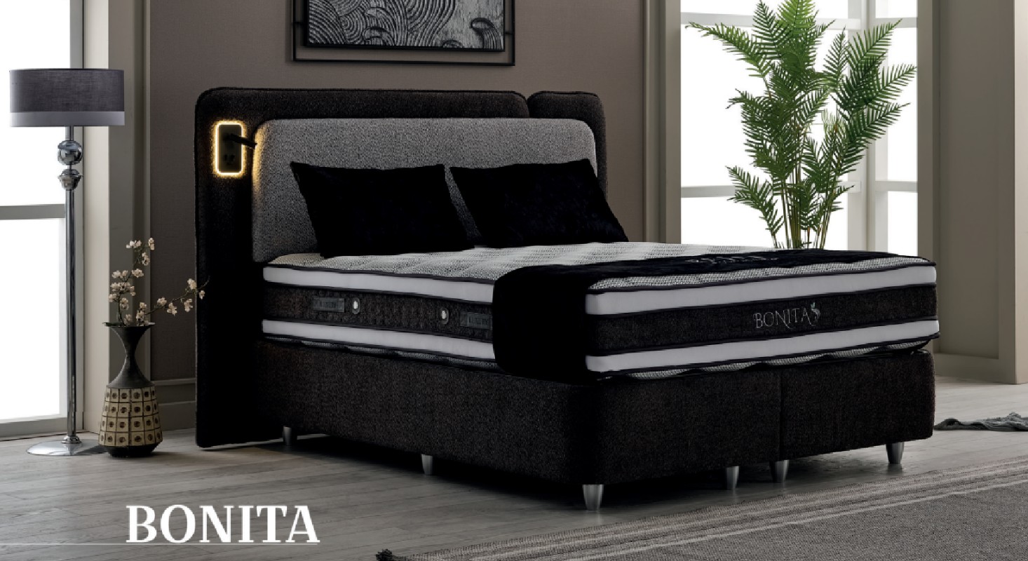 Bonita Boxspring – 7-Zone Pocketvering & Dubbelzijdig Comfort