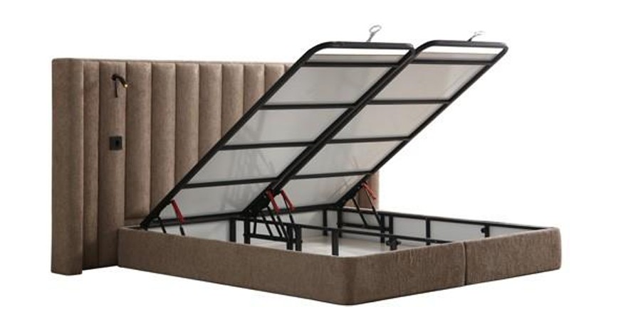 Crown Boxspring – Majestic Design met Geïntegreerde Verlichting - Afbeelding 3