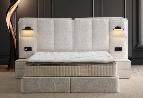 Hero Boxspring – Functioneel Design met Geïntegreerde Luxe