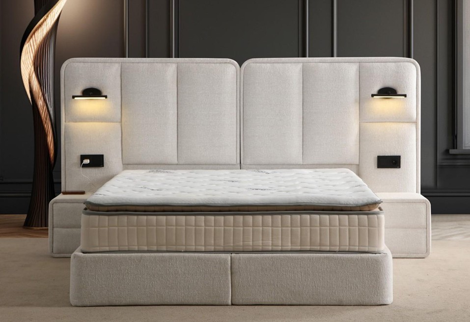 Hero Boxspring – Functioneel Design met Geïntegreerde Luxe