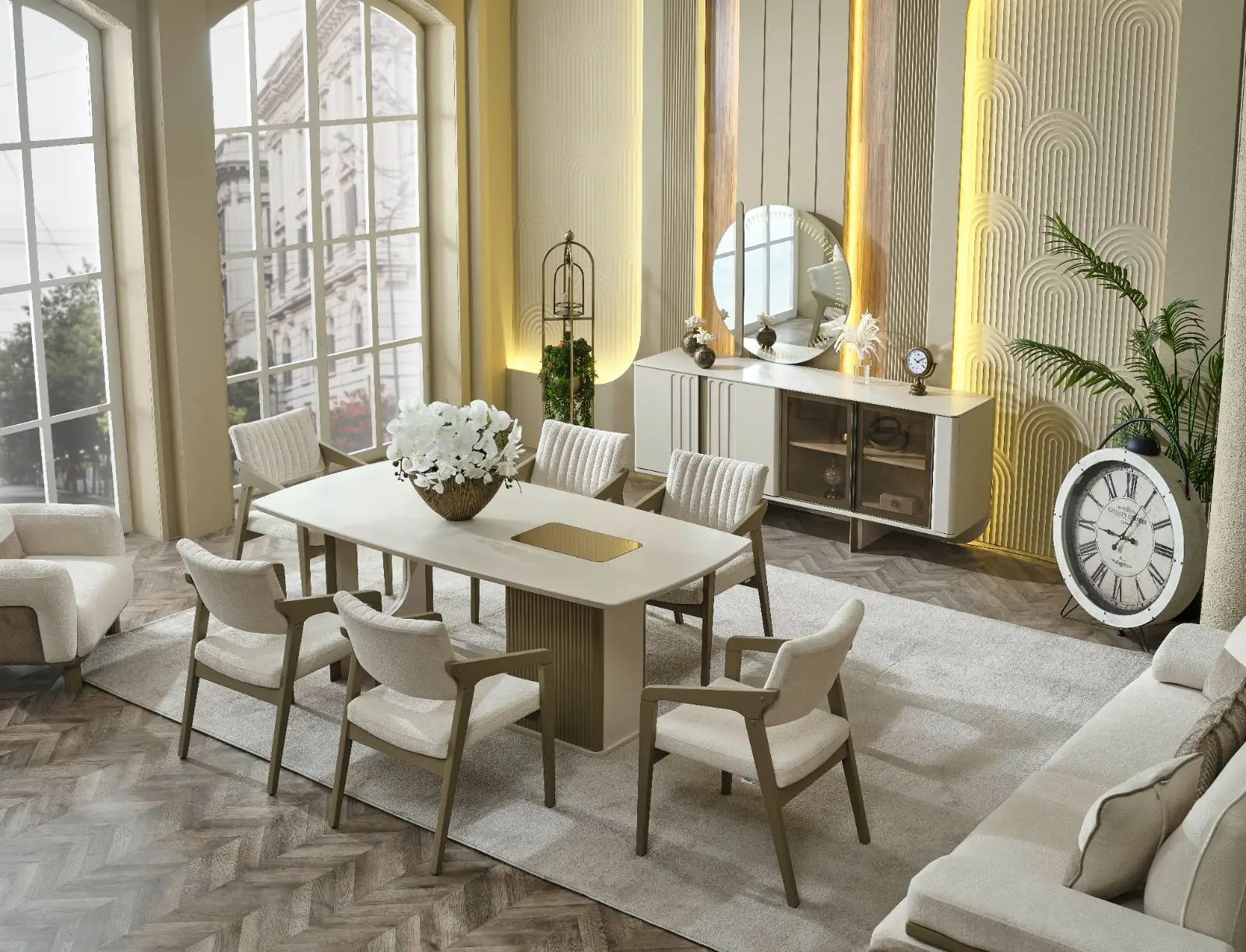 Verona eetkamer en sofa - Afbeelding 7