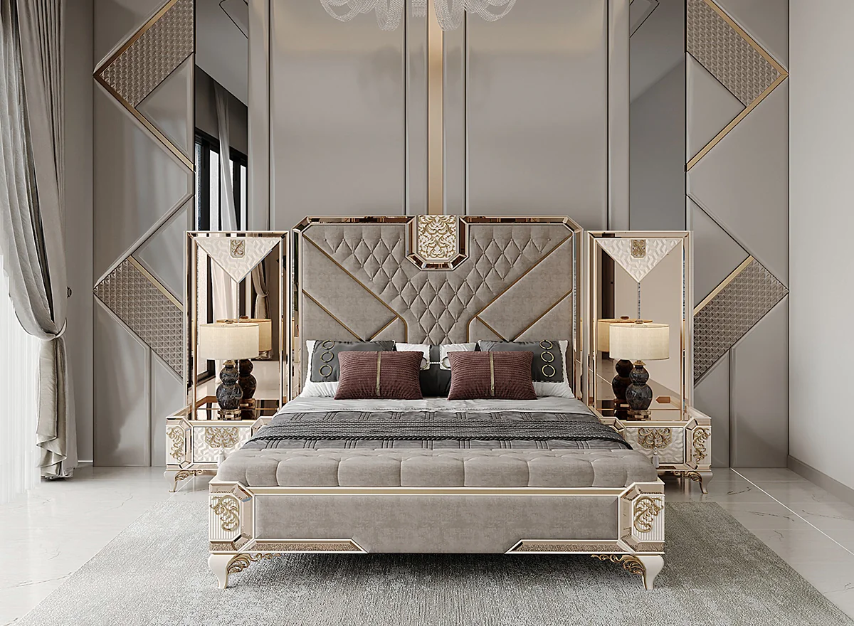Safran slaapkamer